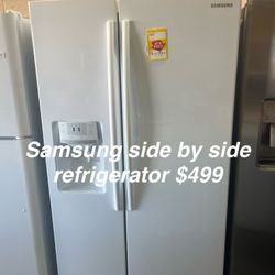 Samsung Side By Side Refrigerator 