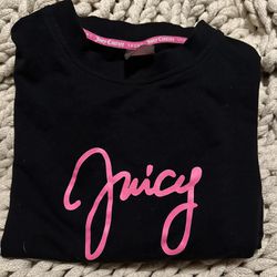 NWOT Juicy Couture Women’s Small Pullover Black