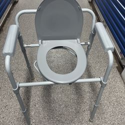 Bedside commode toilet