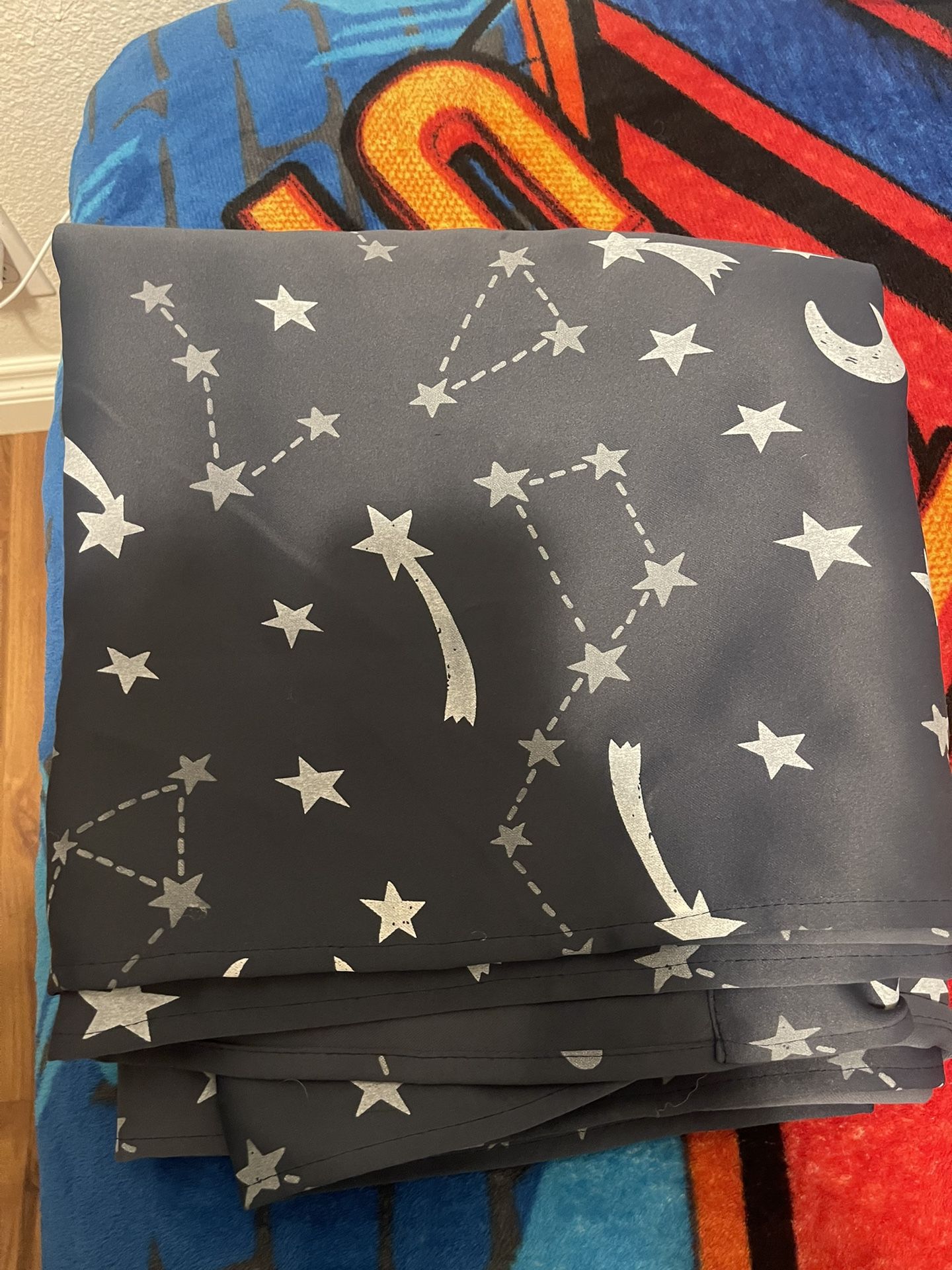 Glow In The Dark Kids Curtain