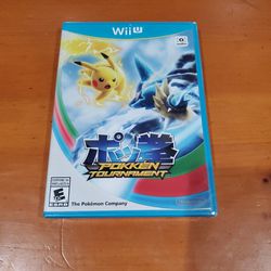 Nintendo Wii U Pokemon Pokken Tournament Factory Sealed 