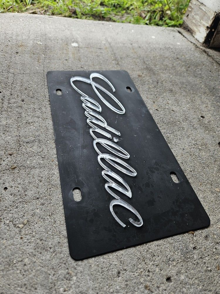 Cadillac Front Bumper Tag 