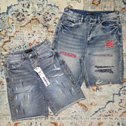 Purple Shorts Size 32 & 34