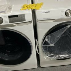 Same Day Delivery, Samsung Front Loading Washer & Dryer Set