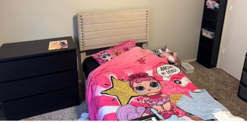 Twin Bed & Nightstand