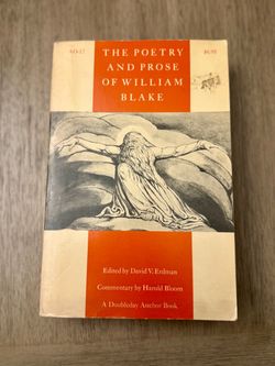 The Poetry and Prose of William Blake by David V. Erdman