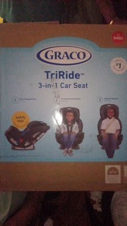 Graco 3in1 black and grey carseat