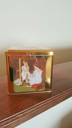 Norman Rockwell Memo Paper Tin Box (1894-1994)