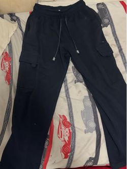 Navy blue pro club sweatpants