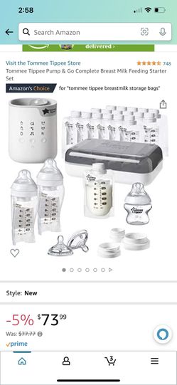Tommee Tippe Breastmilk Starter Kit