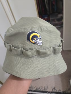 La Rams Bucket Hat Salute To Service New Throwback