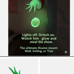 Glow In The Dark Grinch Hand