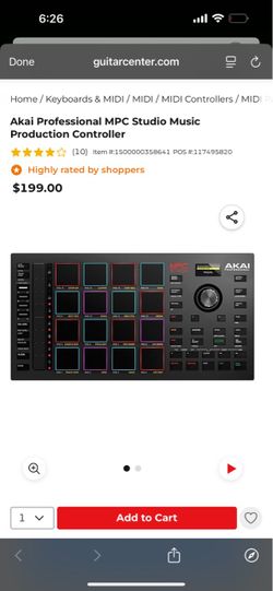 Akai Professional MPC Studio Music Production Controller