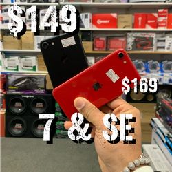 7&SE GOOD PRICES AND GOOD PHONES😁$149