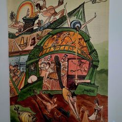 This is a piece of art by the artist Jango Roth, as indicated by the signature "Jango Roth"