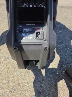 PAIR OF EARTHQUAKE DJ-8M POWERED PA SPEAKERS / MONITORS – $225 OBO