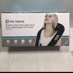 Mo Cuishle Neck Shoulder Back Massager with Heat - Shiatsu Neck Massager MO-BLT