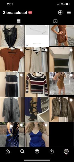 Clothes For Sale, Crop Tops And Dresses