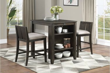 New 3pc dining table set tax included