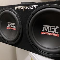 Terminator MTX Audio Subwoofer Box 1200w 