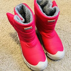 Hunter Kids’ Insulated Snow Boots - Pink Size US 3