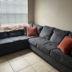 Dark Gray Sectional Sofa
