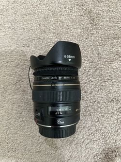 Canon 85mm F1.8 Lens