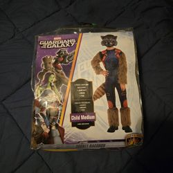 🎭 Marvel Guardians of the Galaxy – Rocket Raccoon Child Costume (Medium)