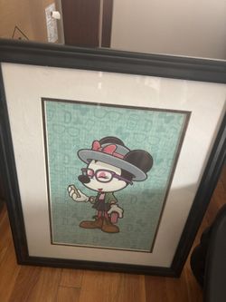 Minnie Mouse Painting 