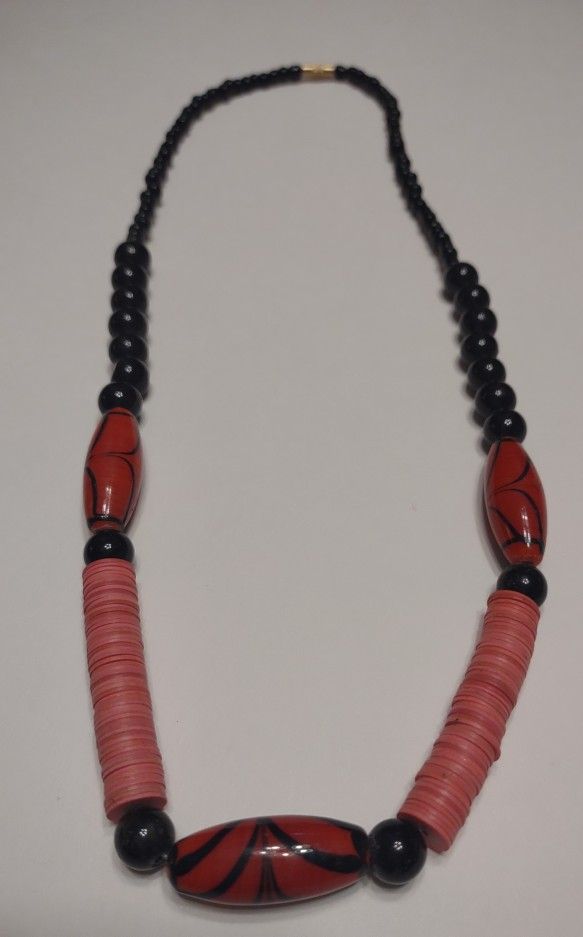 African Bead Necklace 