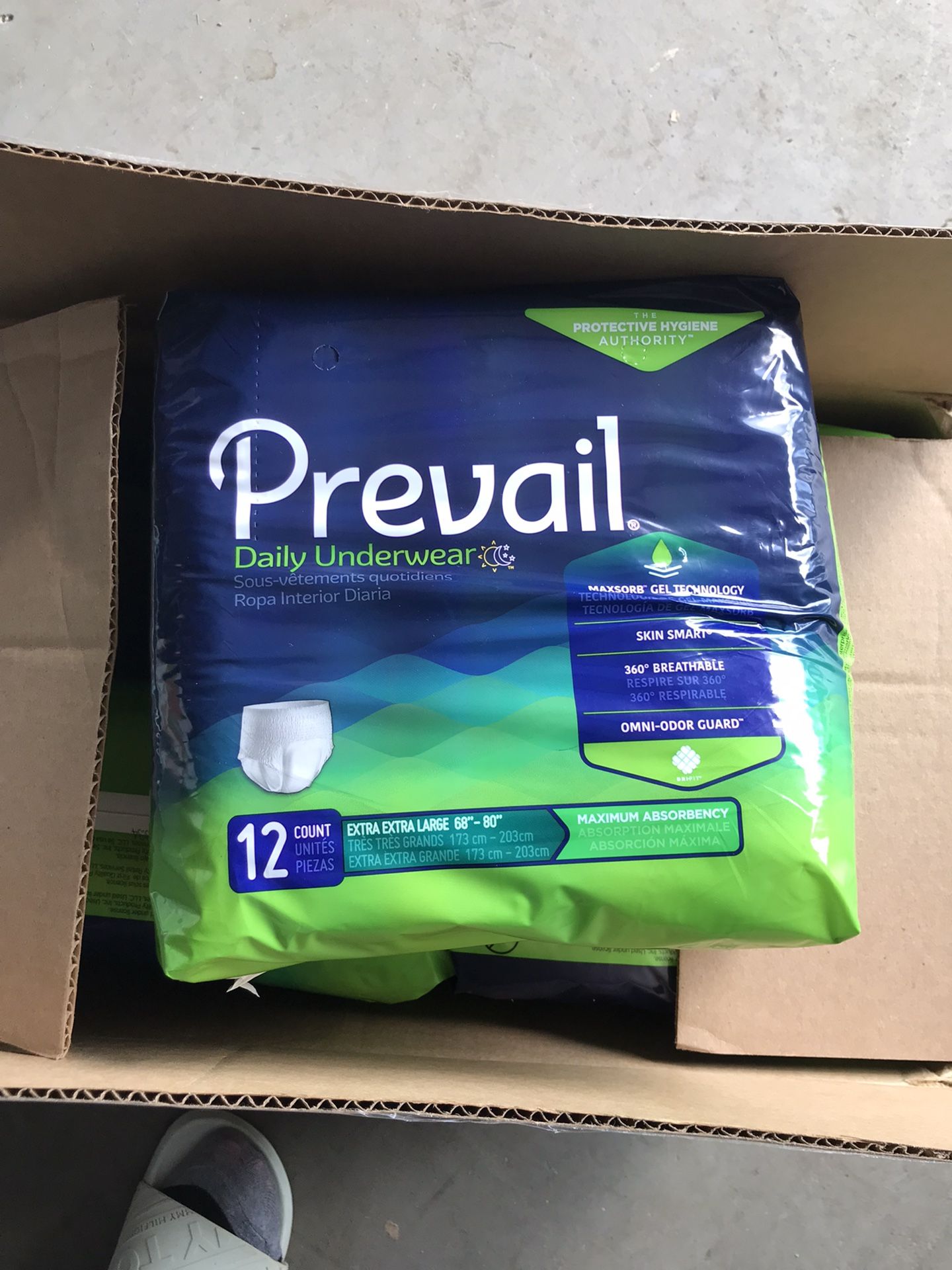 Prevail Depends Size 2XL