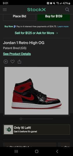 Jordan 1  YOUTH 11 OR 12 I BELEIVE 
