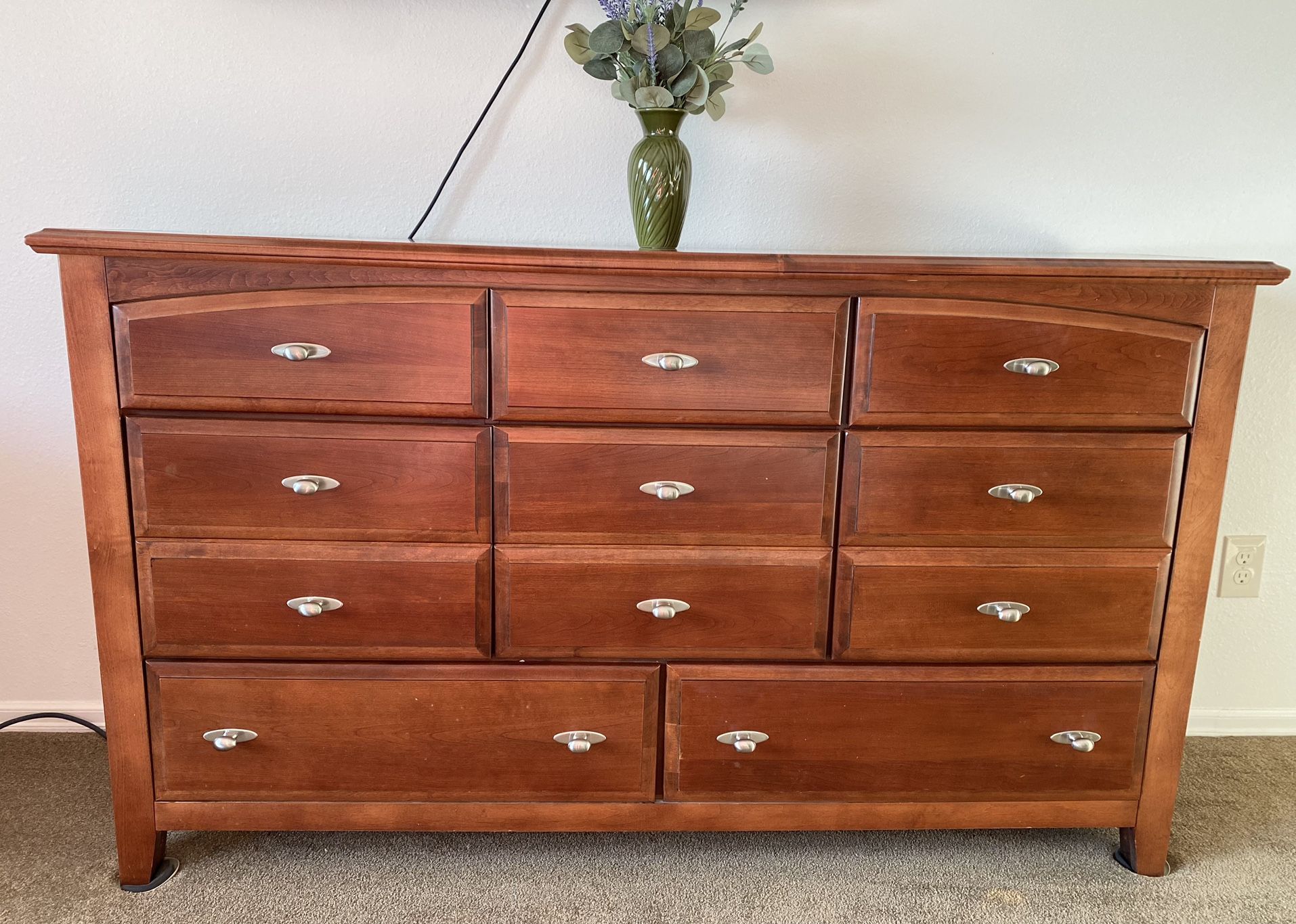 Vaughan-Bassett dresser, Dark Cherry