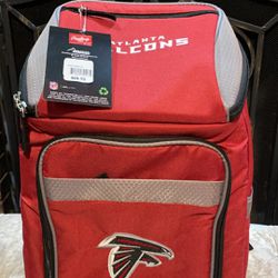 ATLANTA FALCONS $70 NFL Backpack Cooler 32 Cans Glacier Guard