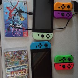 Two Nintendo Switchs