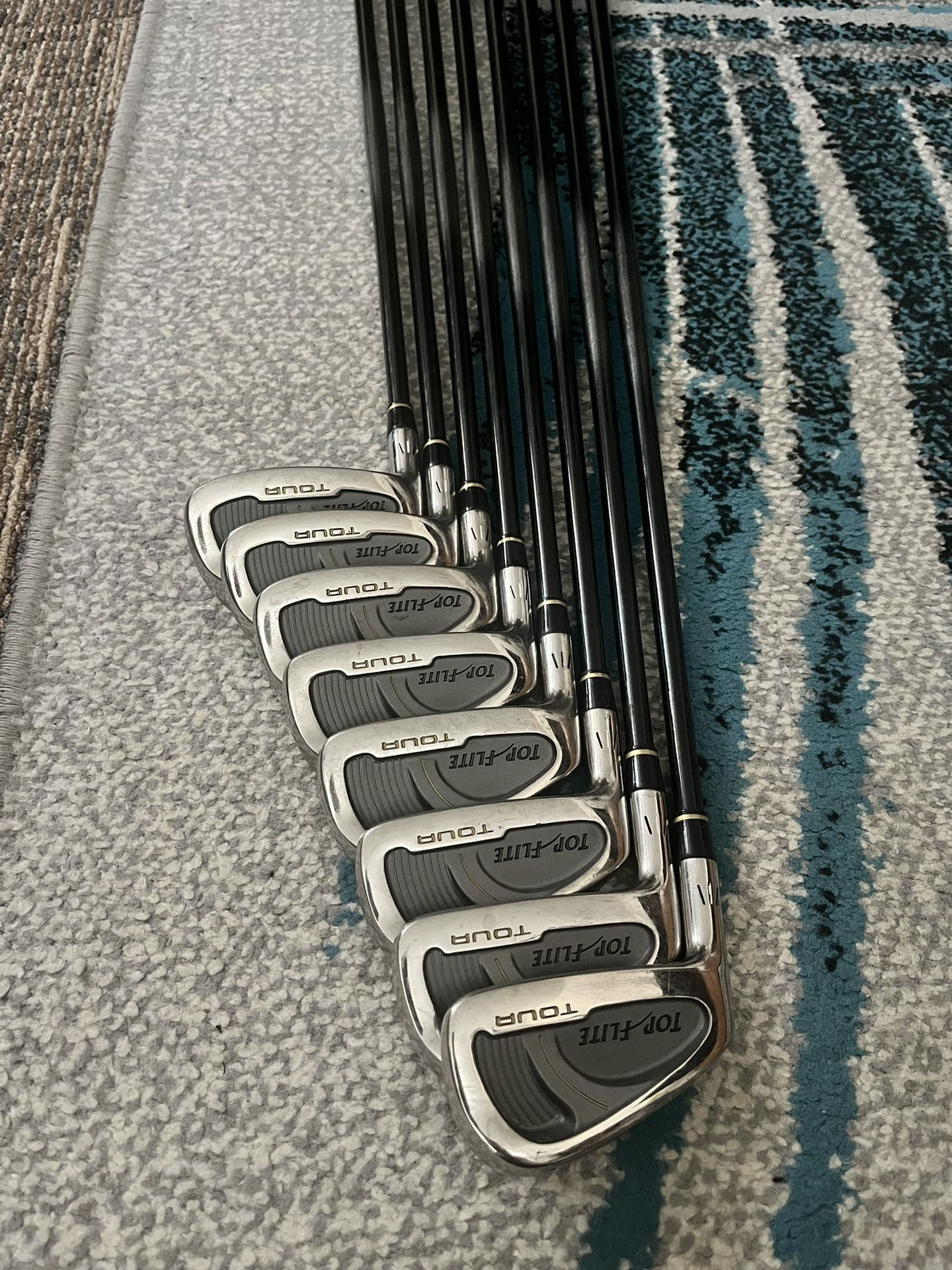 Left Handed Top Flite Tour ‘Muscle’ Irons Set
