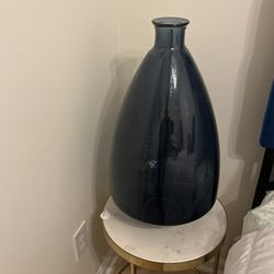Blue Glass Vase