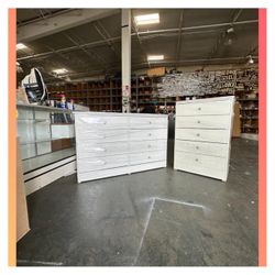 Dresser set / Five and eight drawers dresser