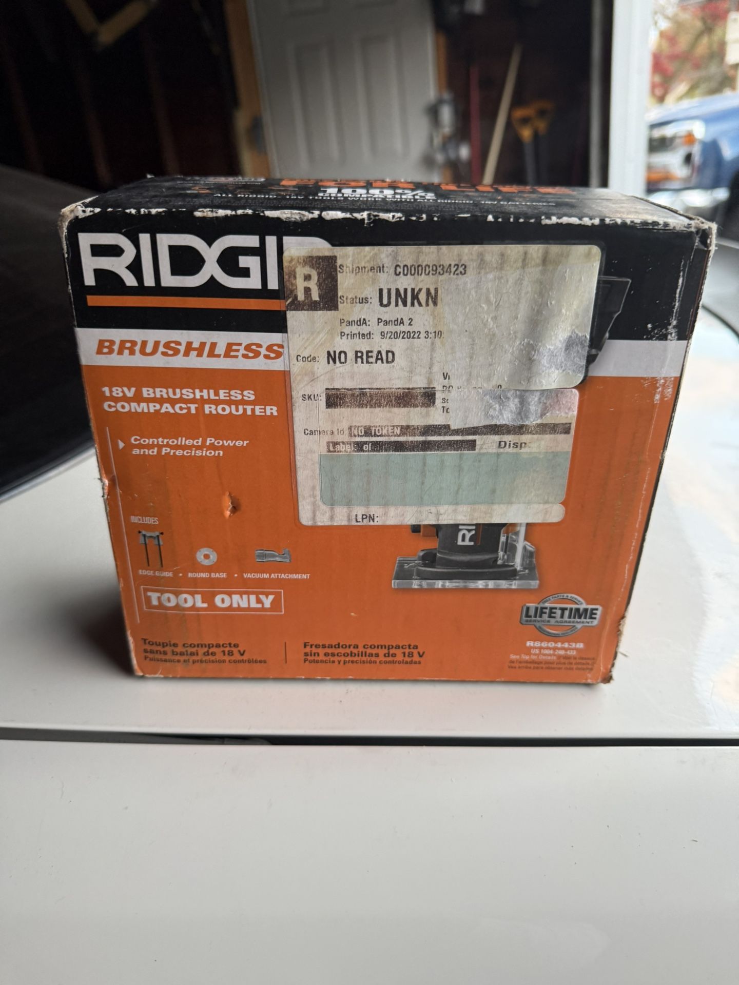 Rigid 18v Router