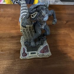 Trendmasters Godzilla Figure with City Base for Ages 8-11, 12-16, 17 Years & Up