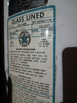 Republic Thermogas 30 Gallon Gas Water Heater for Sale in Stockton, CA -  OfferUp