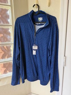 Tails by Bird Quarter-Zip Pullover Size Large