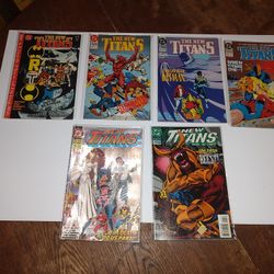 New Titans 60 63 65 72 100 110 DC Comics 1988 New