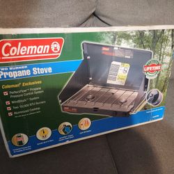 Coleman 2 Burner Propane Stove (New / Opened Box)