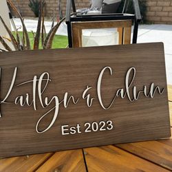 Personalized Family Name Signs Gift Present