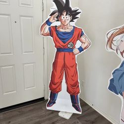 Dragon Ball Goku Life Size Standee with stand 73“