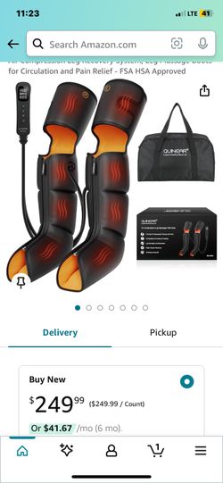 Leg Massager Heat and Compression Therapy