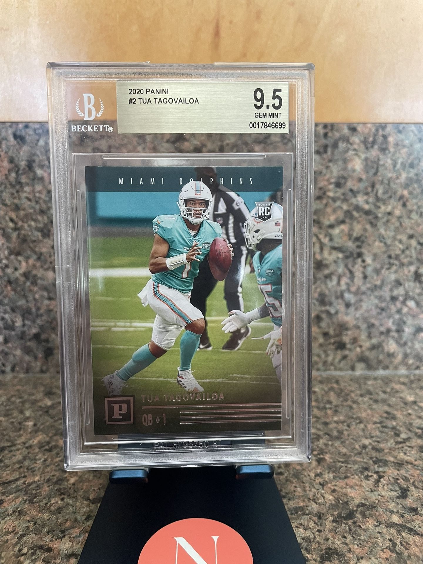 Tua Tagovialo Rookie Card 9.5 Bekett