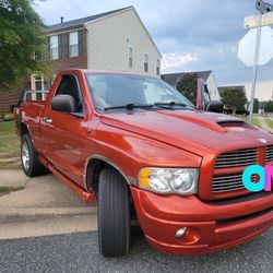 Dodge Ram Daytona, Orange , Slt Pickup 6 1/4 Fit 
