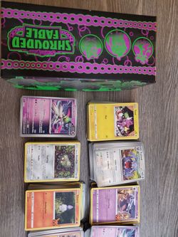 Pokémon Scarlet & Violet Shrouded Fable Card Lot & more